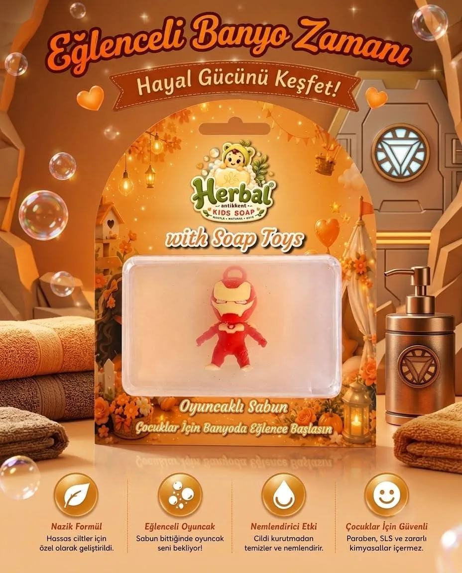 Toptan Oyuncaklı Çocuk Sabunu Üretimi ürünü – fotoğraf 2