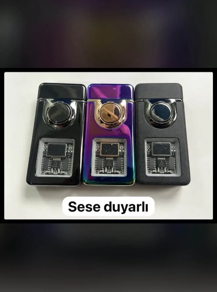 Toptan Elektronik Çakmak – USB Şarjlı, Sese Duyarlı Modeller ürünü – fotoğraf 3