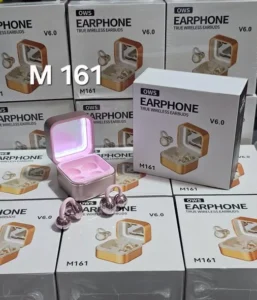 Toptan Bluetooth Kulaklık M161 – Ekstra Bas, Işıklı Şarj Kutusu ürünü