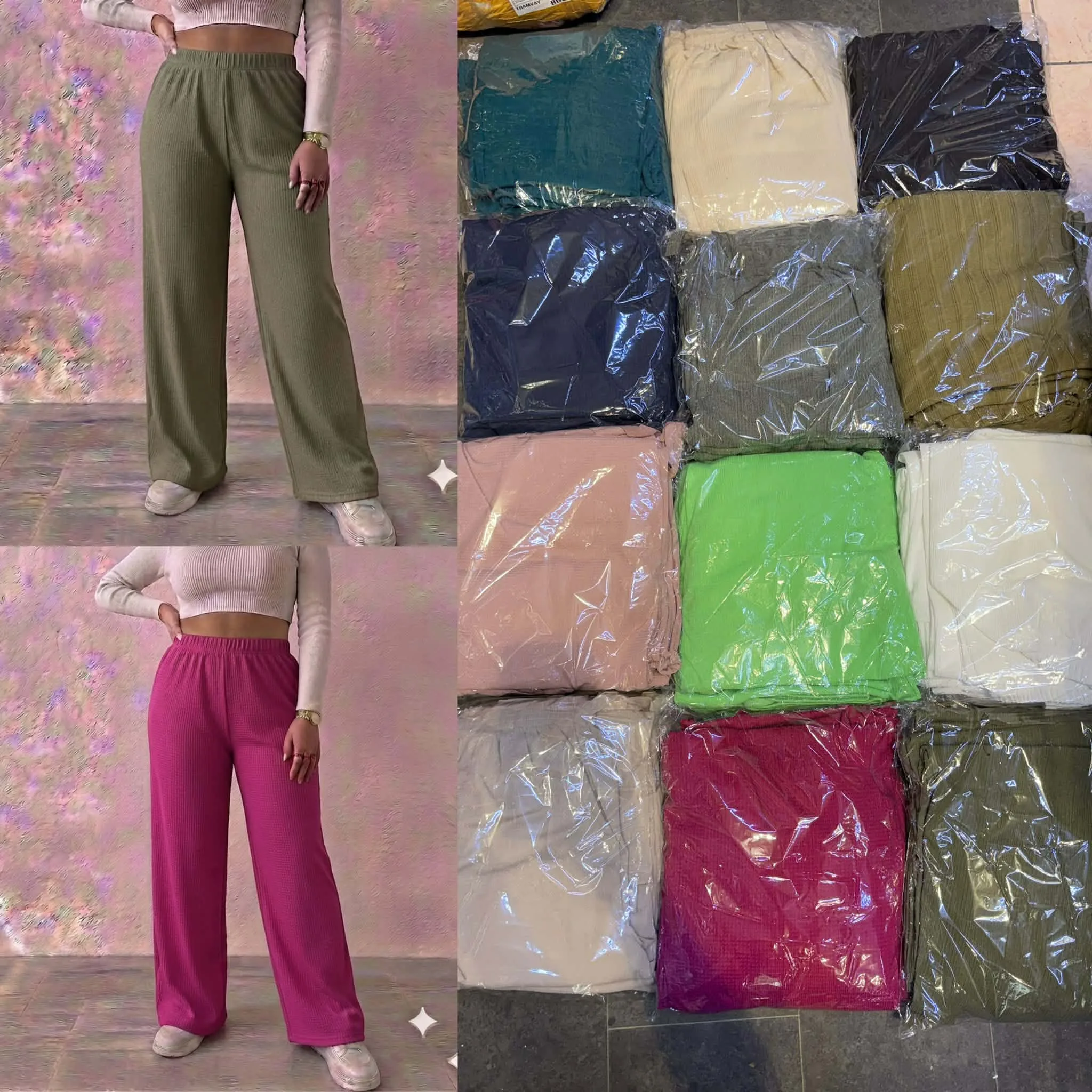 Toptan Bürümcük Pantolon – Battal Beden, 5’li Seri, Uygun Fiyat ürünü