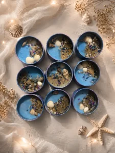 Toptan Kavanoz Mum – Okyanus Kokulu, El Yapımı Soya Wax ürünü