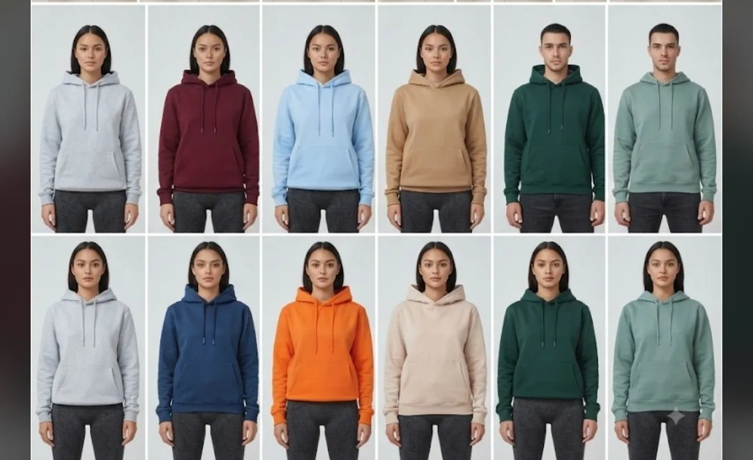 Toptan Sweatshirt – 2 İplik Sardon Kapşonlu Kanguru Cep, İstanbul ürünü – fotoğraf 3