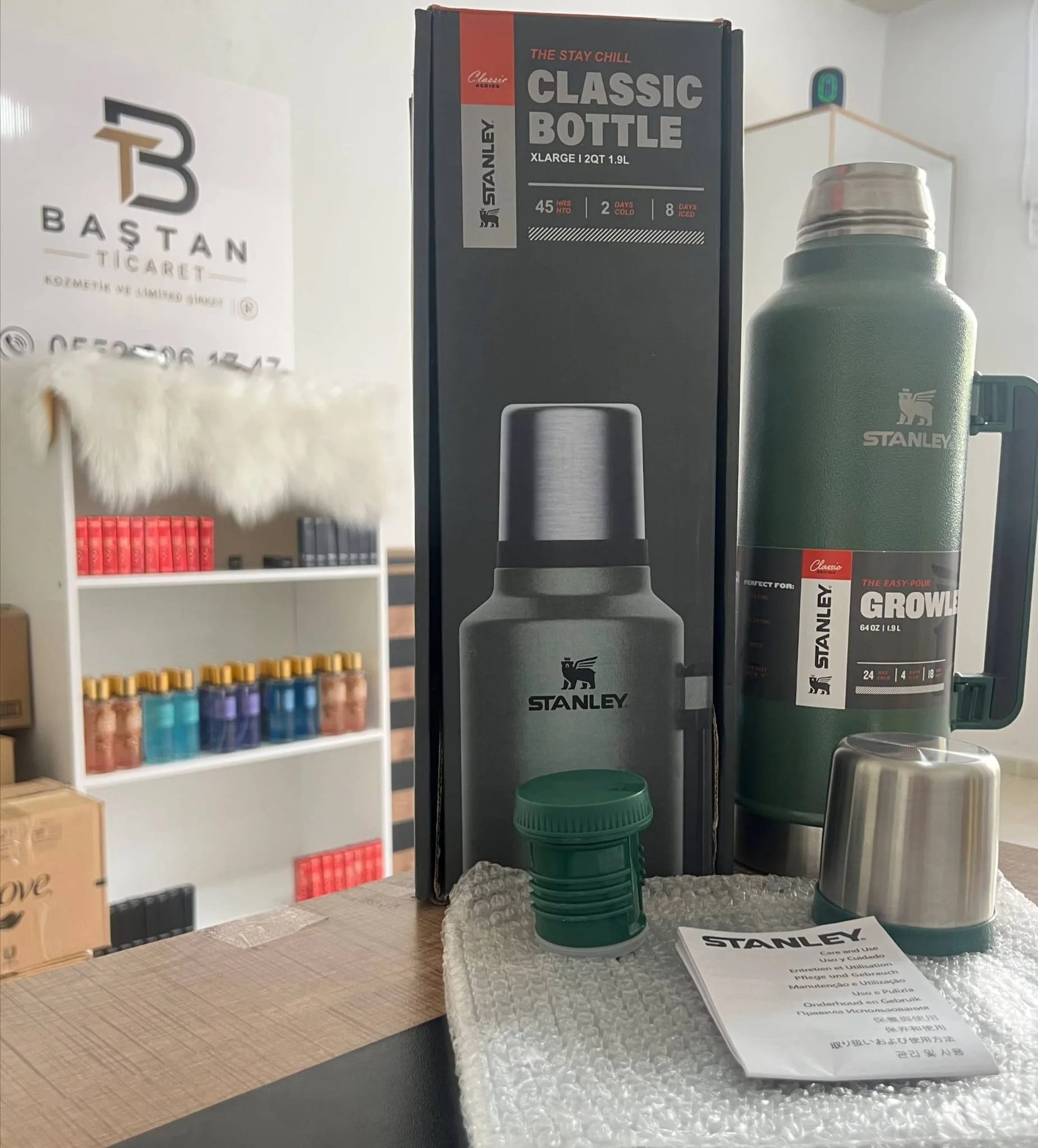 Toptan Paslanmaz Çelik Termos – 1.9 Litre, Klasik Model ürünü